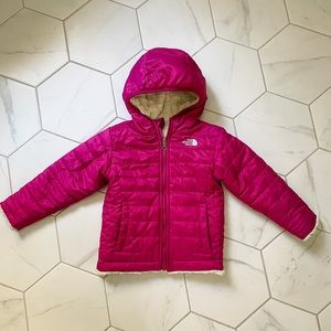 The North Face Mossbud Swirl Reversible Coat | Nordstrom - Size 4T